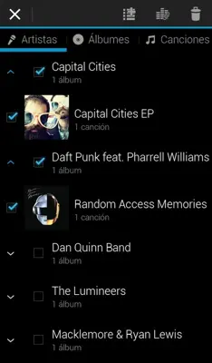 Rocket Music Player android App screenshot 2